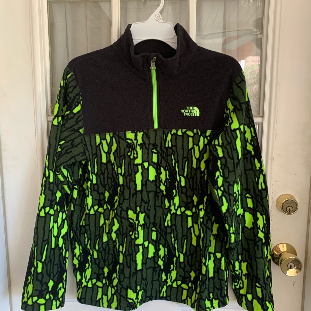Youth North Face Quarter ZIP Fleece